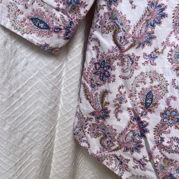 Ralph Lauren sleep shirt size Medium long sleeve flannel - Picture 7 of 8